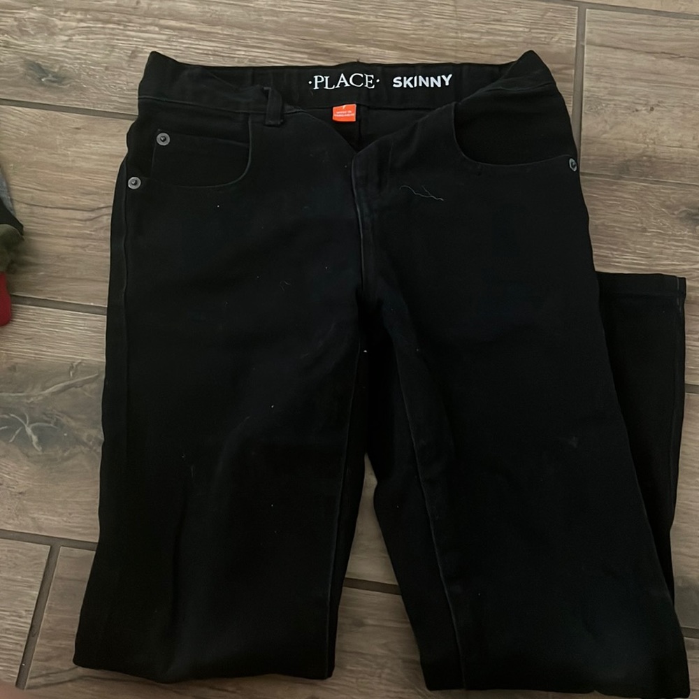 Children’s place boys skinny jeans (black)